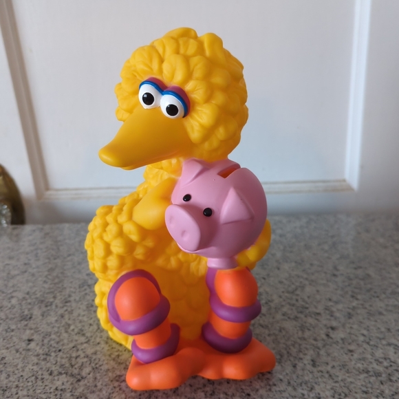 Vintage Sesame Street Big Bird Bank - Picture 8 of 9